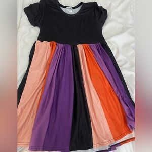 Halloween color dress